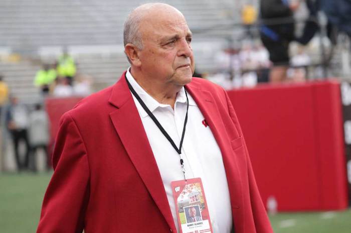Wisconsin athletics director Barry Alvarez is the chairperson of the Big Ten’s return to competition task force